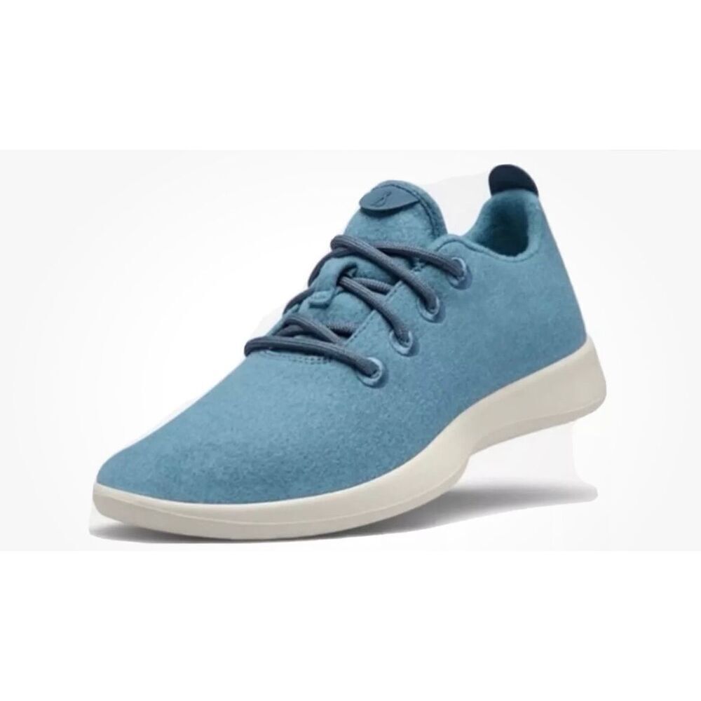 AllBirds Limited Edition Merino Wool Runners in Tide Pool Sneakers sz 9 EUC